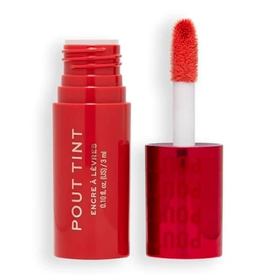 Abbildung von Makeup Revolution POUT TINT Lip &amp; Cheek Tint, Größe: 3 ml, Sweetie coral