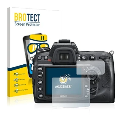 Abbildung von BROTECT Schutzglas für Nikon D300S Schutzfolie Panzer Folie Glas [Extrem Kratzfest 9H, Anti Fingerprint, Ultra Transparent]