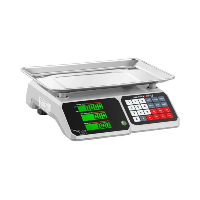 Abbildung von Steinberg Systems Präzisionswaage Kontrollwaage LCD Profi Ladenwaage Preiswaage 30Kg 1G Marktwaage