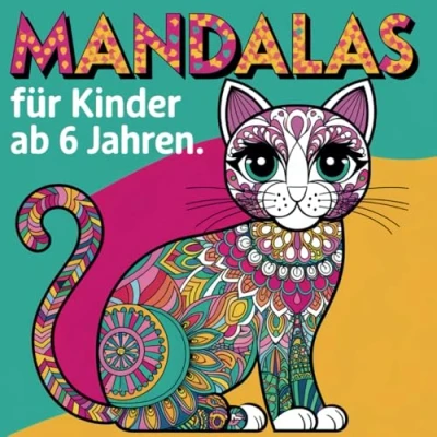 Abbildung von Mandala Malbuch für Kinder ab 6 Jahren: 60 tolle Mandalas zum ausmalen