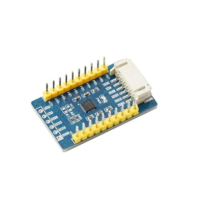 Abbildung von Waveshare AW9523B IO Expansion Board for Raspberry Pi/Arduino/STM32,Expands 16 I/O Pins,Allow 4 Boards at The Same Time,Expand Up to 64 Ports,I2C Interface