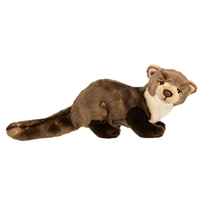 Abbildung von Uni Toys Kuscheltier Steinmarder 40 cm (Länge) Plüsch Marder Plüschtier, zu 100 % recyceltes Füllmaterial