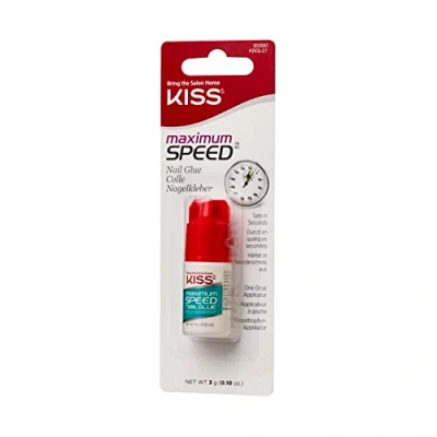 Abbildung von Kiss KBGL01 Colla Höchstgeschwindigkeit 3 gr, Transparent, g (1er Pack)