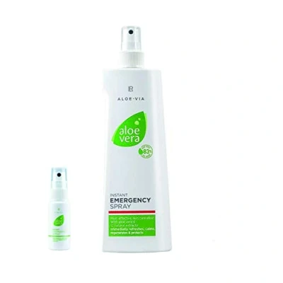 Abbildung von Junjun LR Aloe Vera Schnell Notfallspray 400 ml Multitalent &amp; 1 kleine Sprühflasche leer