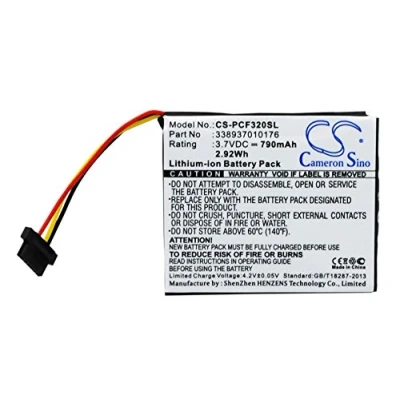 Abbildung von vhbw 1x Akku kompatibel mit Pioneer Avic F320BT, CXE 218 GPS Navigation Navi (790 mAh, 3,7 V, Li Ion)