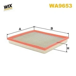 Abbildung von WIX FILTERS WA9653 Luftfilter 39mm 261mm 267mm Filtereinsatz OPEL: Astra J Sports Tourer, Schrägheck, Zafira C CHEVROLET: Orlando
