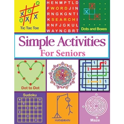 Abbildung von Simple Activities For Seniors: Easy Activity Puzzle Book Dementia Patients