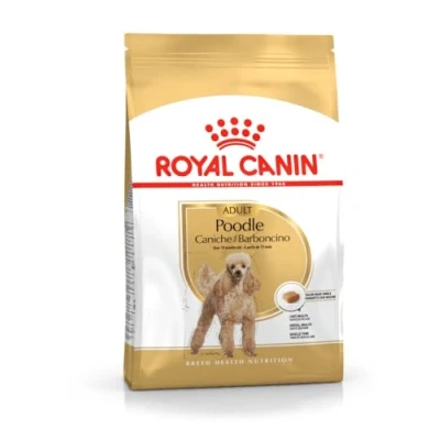 Abbildung von Royal Canin Poodle Adult 500 g Trockenfutter Für ausgewachsene Zur Unterstützung des Fells und Muskeltonus Hunde ab dem 10. Lebensmonat