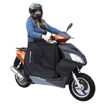 Abbildung von Beinschutz für Motorroller Roller Fahrrad Regenschutz Wetterschutz Abdeck Nässeschutz Plane Beindecke [088]