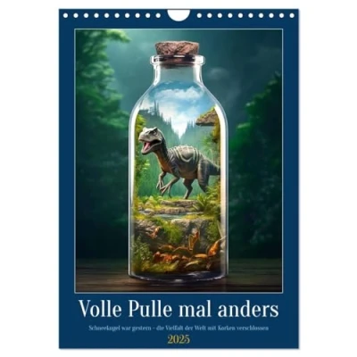 Abbildung von Volle Pulle mal anders (Wandkalender 2025 DIN A4 hoch), CALVENDO Monatskalender