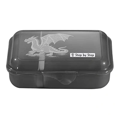 Abbildung von Step by Brotdose für Kinder, Größe: One Size, Dragon drako/schwarz