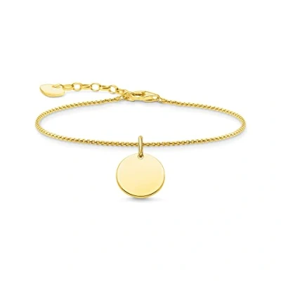 Abbildung von Thomas Sabo Armband Coin vergoldetes Silber A1960 413 39 L19V
