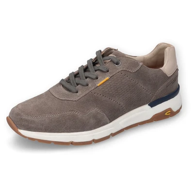 Abbildung von camel active Sneaker, Schnürschuh, Retro Sneaker mit Lederfutter