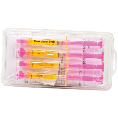 Abbildung von Porcelain Etch 4 x 1,2ml 1,2 ml Spritze