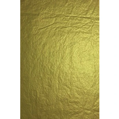 Abbildung von Clairefontaine 393775C Packung (mit 4 Blätter Seidenpapier, 50 x 75 cm, 18 g/qm, ideal für Deko und Bastelprojekte) 4er Pack gold
