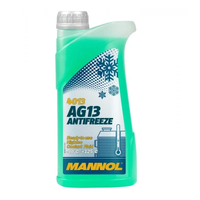 Abbildung von MANNOL AG13 Hightec MN4013 1 Frostschutz G11 grün SKODA: Yeti, Superb I Limousine, II Kombi, VOLKSWAGEN: Touran I, Golf 7 Schrägheck