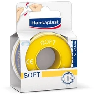 Abbildung von Hansaplast Soft Spule 5 mx2.5 cm.