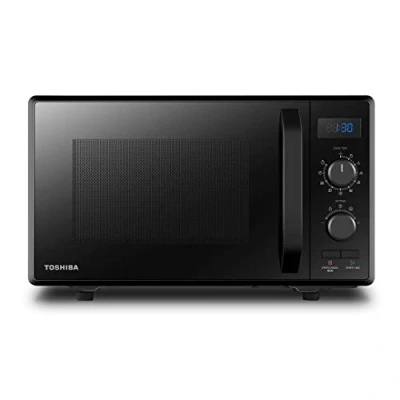 Abbildung von Toshiba Mikrowelle &quot;MW2 AG23PF(BK)&quot;, Grill, 900 W