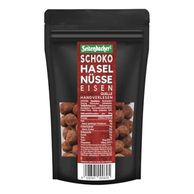 Abbildung von Seitenbacher Schoko Haselnüsse I Ganze mit Vollmilch und Kakao knackig nussig 175g