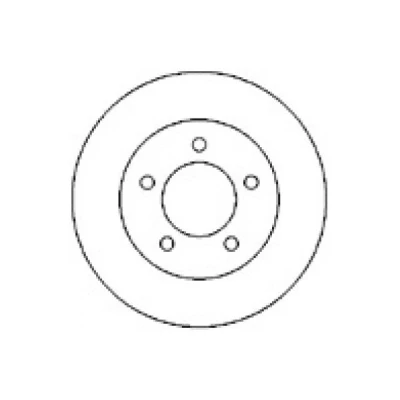 Abbildung von MAPCO 15988 Bremsscheibe Vorderachse 282 24 5 114,3 Belüftet CHRYSLER: Voyager / Grand 3