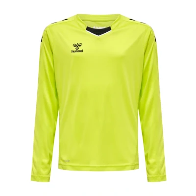 Abbildung von Hummel Hmlcore XK Langarmshirt für Kinder, Größe: 116, Lime popsicle