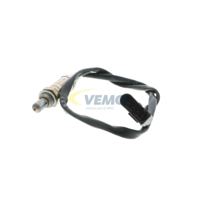 Abbildung von VEMO Original Quality V10 76 0081 Lambdasonde vor Katalysator M18 x 1,5 Regelsonde, Gewinde vorgefettet schwarz 4 D Form SKODA: Fabia I Schrägheck