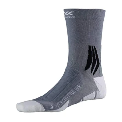 Abbildung von X Socks Bionic Mtb Control Socken Arctic White/Dolomite Grey 35 38