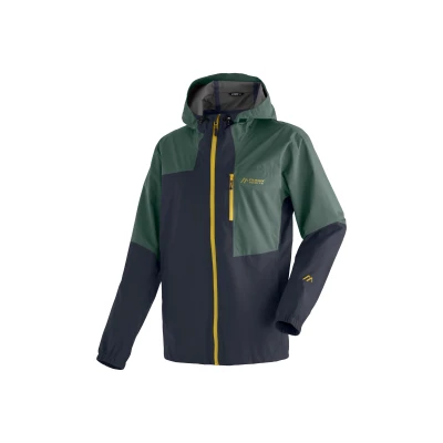 Abbildung von Maier Sports Outdoorjacke &quot;Rosvik M&quot;, Herren Regenjacke mit Kapuze, wasserdichte Wanderjacke, Funktionsjacke
