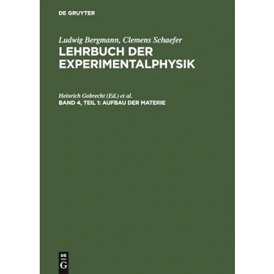 Abbildung von Aufbau der Materie, Bd 4/1 Lehrbuch Experimentalphysik: Zum Gebrauch Bei Akademischen Vorlesungen Und Selbststudium