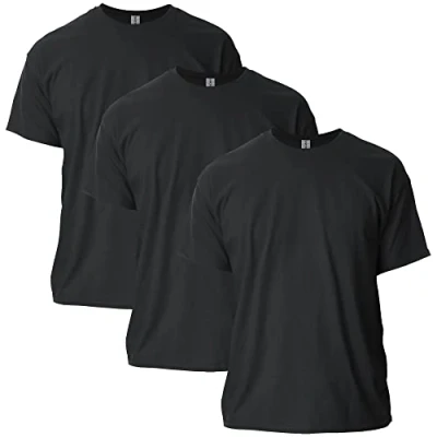 Abbildung von Gildan Unisex Erwachsene Ultra Cotton, Style G2000, Multipack T Shirt, Schwarz (3er Pack), 3XL