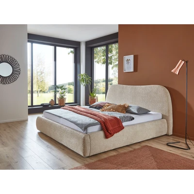 Abbildung von ATLANTIC home collection Polsterbett &quot;Sophie&quot;, mit oder ohne Stauraum, hochwertiger Bouclé Bezug