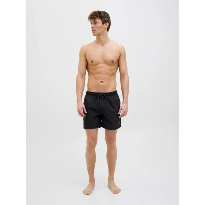 Abbildung von Jack &amp; Jones Jpstmaui Solid Badeshorts, Herren, Größe: Medium, Black