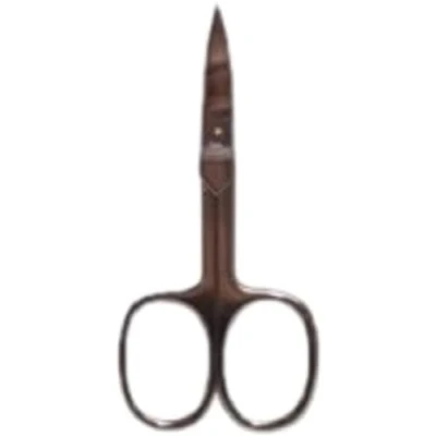 Abbildung von TITANIA Nagelschere Solingen (9,5cm) Gebogene Schere Extra scharfe Professionelle Maniküre aus Carbonstahl Made in Germany (Solingen)