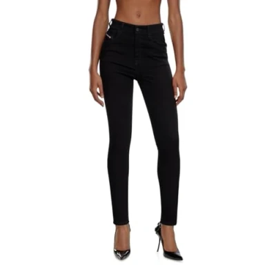 Abbildung von Diesel 1984 Slandyhigh Library Jeans Skinny Fit, Damen, Größe: 26x30, Black