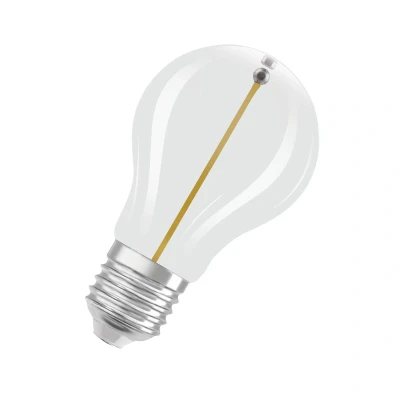 Abbildung von OSRAM Vintage 1906 Classic A FIL LED Lampe, E27, klassische Kolbenform, klar, 1,8W, 100lm, 2700K, warmweißes Licht, sehr geringer Energieverbrauch, lange Lebensdauer, magnetisches Filament