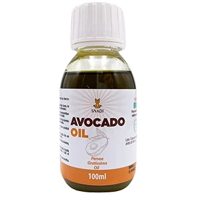 Abbildung von 100 ml BIO + kaltgepresstes Avocadoöl.Rein,Jungfrau,Ökologisches Zertifikat.Antioxidans, Anti Aging.Feuchtigkeitsspendendes Körperöl.Trockenes Haut und Haaröl.Avocado Pure and Natural Oil