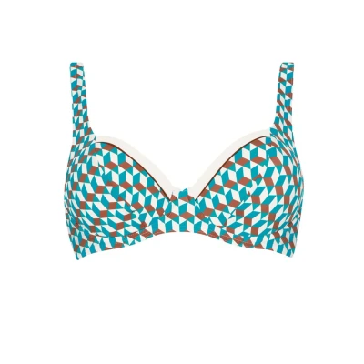 Abbildung von Sunflair Bikinitop, Damen, Größe: 42xC, Türkis