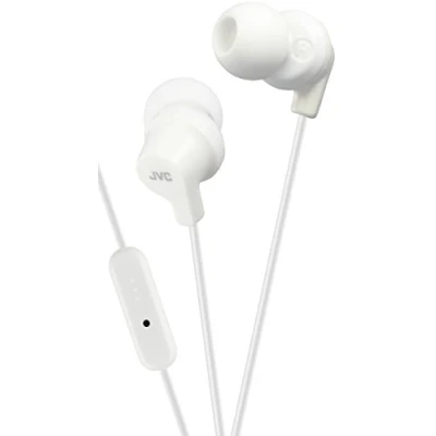 Abbildung von JVC HA FR15 W E Superior Sound Isolation In Ear Kopfhörer mit Mikrofon und Fernbedienung, Weiß (weiß)