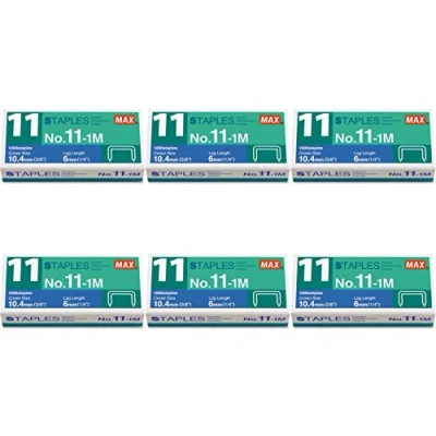 Abbildung von Office 4 All Max. 11 1M Heftklammern Für Vaimo Hefter, 6 Packungen