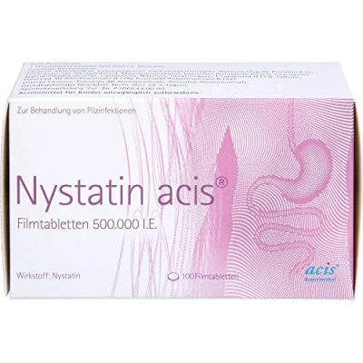 Abbildung von NYSTATIN acis Filmtabletten 100 St