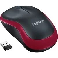 Abbildung von LOGITECH Funkmaus M185, optisch, 1000 dpi, rot Maus