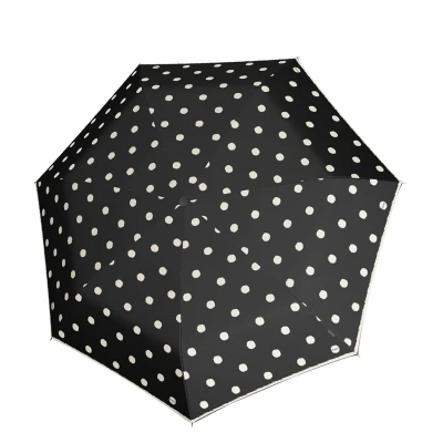 Abbildung von Knirps Small Manual Schirm, Damen, Größe: One Size, Dot art black