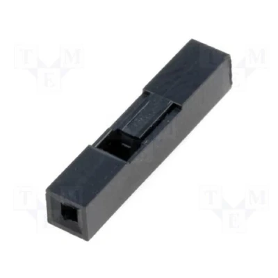 Abbildung von 50 Stück Pinheader Buchsenstecker Raster 2,54mm einreihig 1 polig