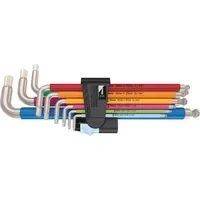 Abbildung von 3950/9 Hex Plus Multicolour Imperial Stainless 1 Winkelschlüsselsatz, Schraubendreher