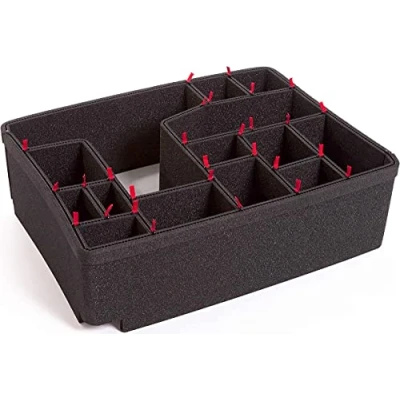 Abbildung von peli case 1560 TrekPak Divider System Set, Black, Schwarz, für