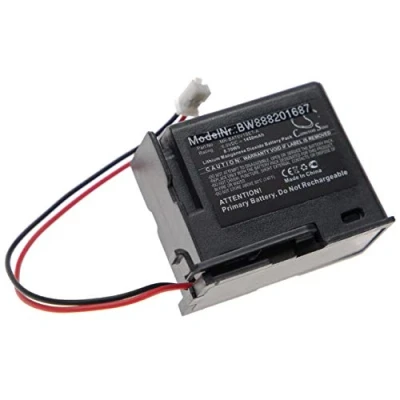 Abbildung von vhbw Batterie kompatibel mit Mitsubishi MR BAT6V1SET A PLC Programmable Logic Controller (1450mAh, 6V, Li MnO2)