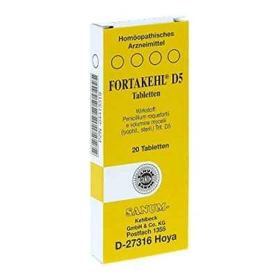 Abbildung von Fortakehl D 5 Tabletten 20 St