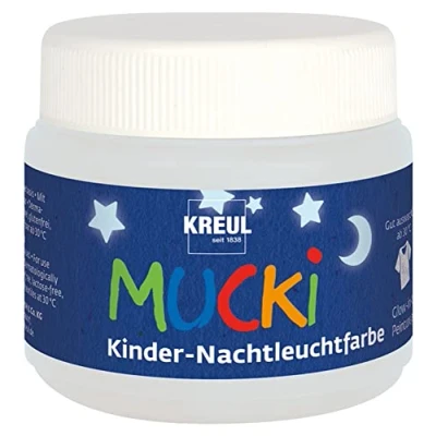 Abbildung von Kreul Bastelfarbe Mucki Nachtleuchtfarbe 150 ml