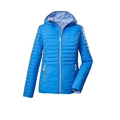 Abbildung von Killtec Damen Steppjacke mit Kapuze/Jacke in Daunenoptik KOS 117 WMN QLTD JCKT ; blau, 34, 37928 000