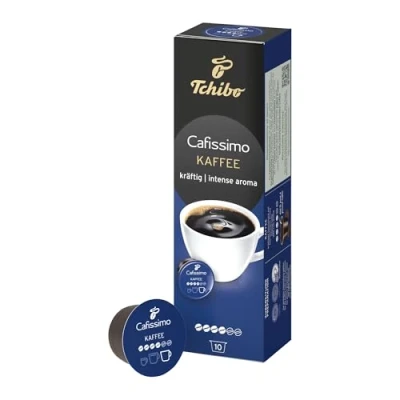 Abbildung von Tchibo Cafissimo Kaffee Filterkaffee kräftig Kaffeekapseln, 10 Stück, nachhaltig &amp; fair gehandelt